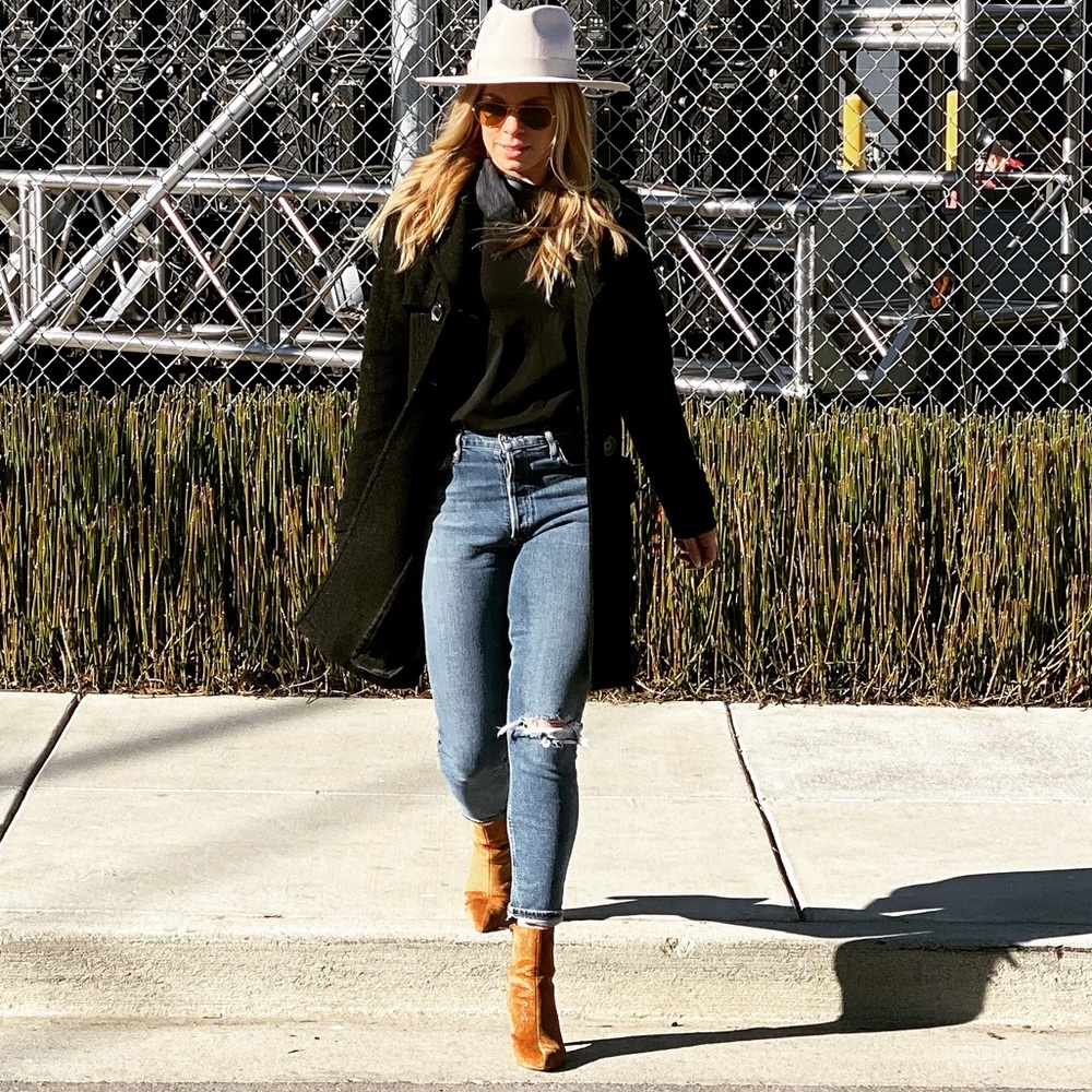 Agolde High Rise Skinny Jean